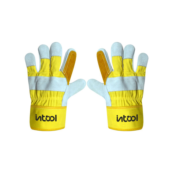 GLOVE YELLOW RIL LEATHER WORK