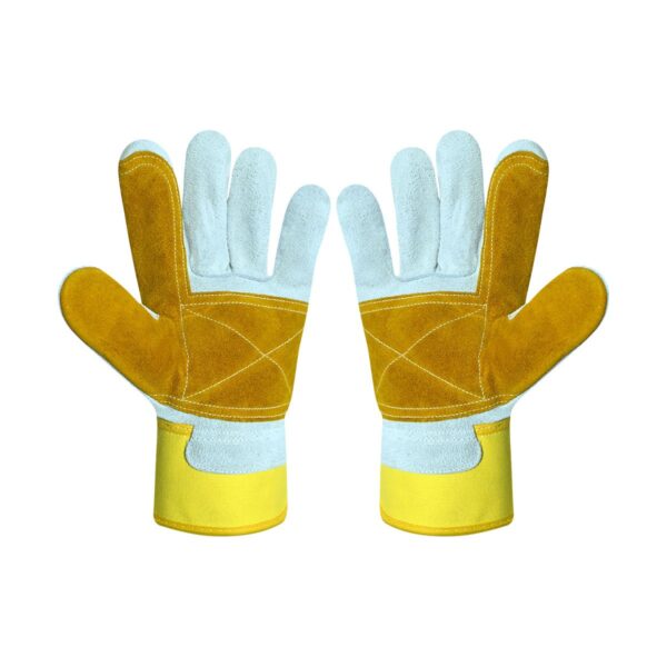 GLOVE YELLOW RIL LEATHER WORK - Image 2