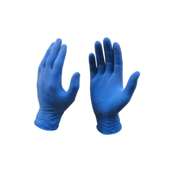 GLOVE BG001 DISPOSABLE NITRILE BLUE COLOR THICKNESS 4