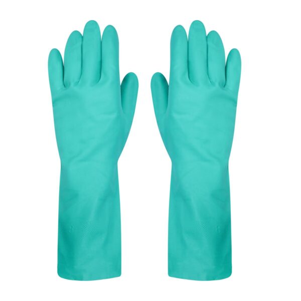 GLOVE BG483-3 INDUSTRIAL NITRILE 13" THICKNESS 15MIL - Image 2