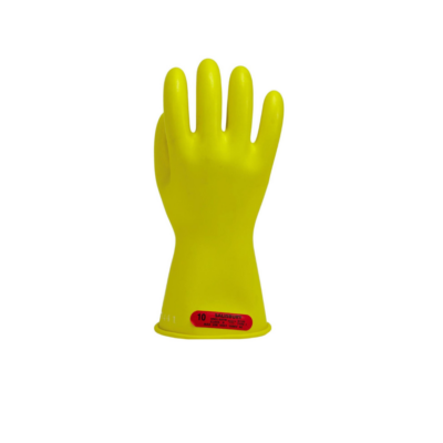 GUANTES HONEYWELL/SALISBURY/NORTH, TALLA 9 CLASE 0, AMARILLO, 11″ DE LONGITUD