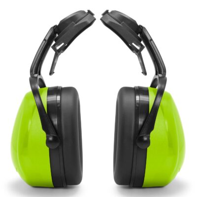 OREJERA CON CAPUCHÓN, MATERIAL VERDE/NEGRO ABS FM-2E