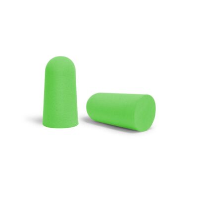 TAPON OIDO PU ESPUMA BALA SIN CORDON EC- 1001A VERDE