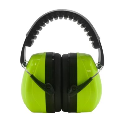 EARMUFF PLEGABLE 26dB VERDE/NEGRO ABS ACERO INOXIDABLE.EM-5002B.