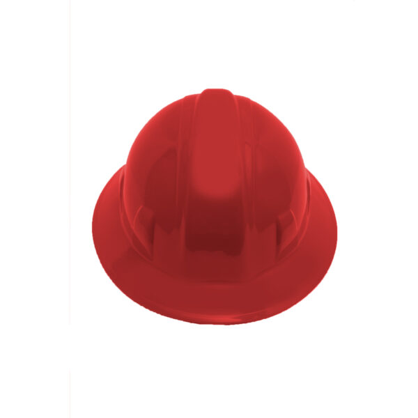 HELMET FIBERGLASS RED 1CV255-2M-MI