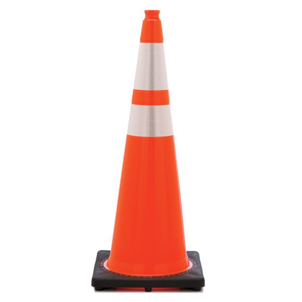 TRAFFIC CONES ORANGE PVC 36 INCHES 3.2KG 750*370*370 MM