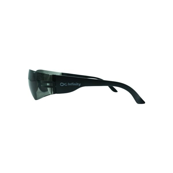 GLASSES ANTI-SCRATCH GREY LENS ,BLACK TEMPLATES 1010G - Image 2