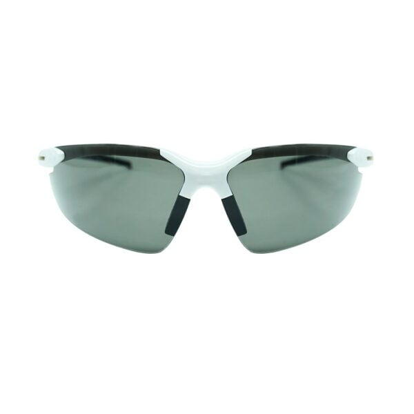 GLASSES ANTI-SCRATCH GREY LENS, WHITE FRAME 3020G