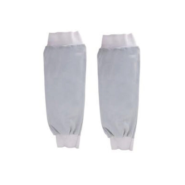 SPLIT SLEEVES WHITE BUFF SPLIT 15" X 7" SLEEVES WITH 2" WHITE ELASTIC ON BOTH SIDE,PARA- ARAMID THRE