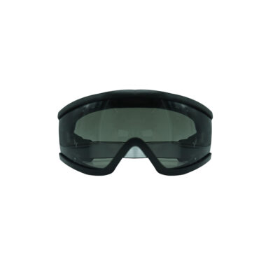 GAFAS ANTIVAHO LENTE GRIS, MONTURA NEGRA Y ELÁSTICA 5010G