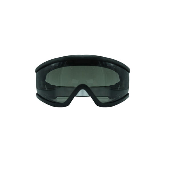 GLASSES ANTI-FOG GREY LENS, BLACK FRAME AND ELASTIC 5010G