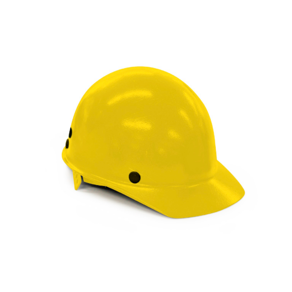 HELMET FIBERGLASS YELLOW 1CV255-3M-MI