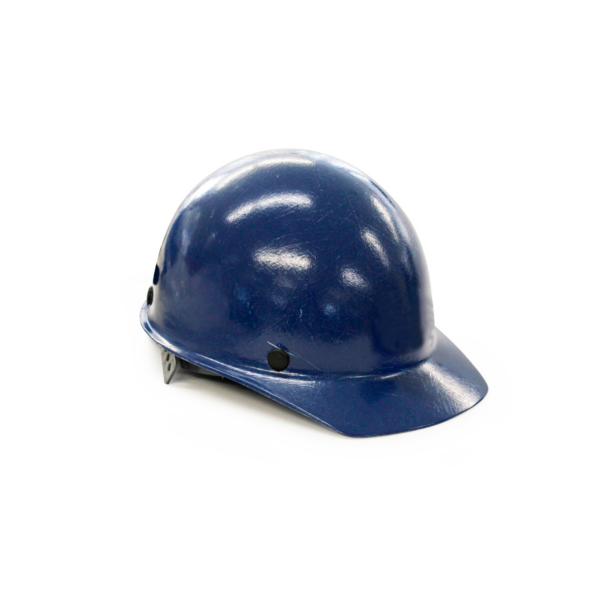 HELMET FIBERGLASS BLUE 1CV255-6M-MI