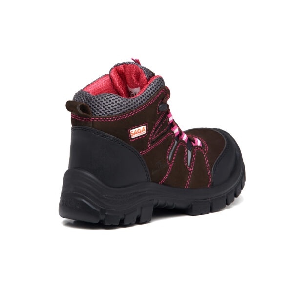 SAGA Supervisor Safety Boot Ref. 4059W Brown/Fuchsia - Image 4