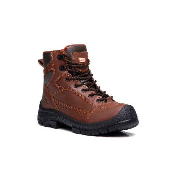 SAGA Supervisor Safety Boot Ref. 5010 Brick Brown - Image 2