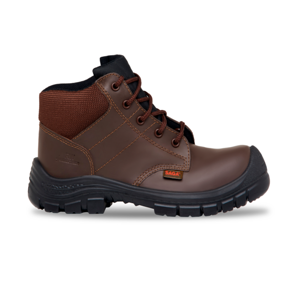 SAGA Safety Boot Operator Ref. 2062 Brown