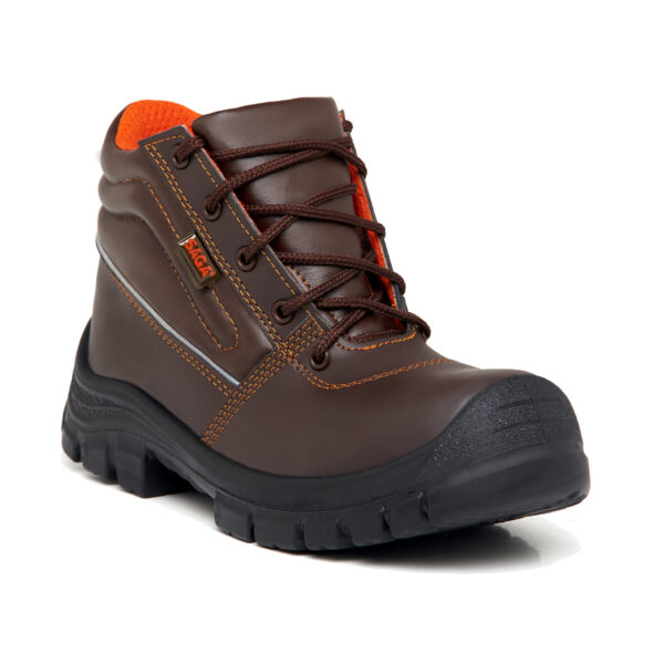 SAGA Safety Boot Operator Ref. 2042E Brown - Image 2