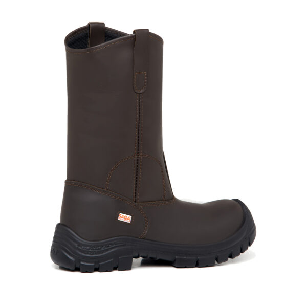 SAGA Supervisor High-Leg Safety Boot Ref. 3048 Brown - Image 2