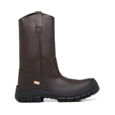 Bota de Seguridad de Caña Alta SAGA Supervisor Ref. 3048 Marrón