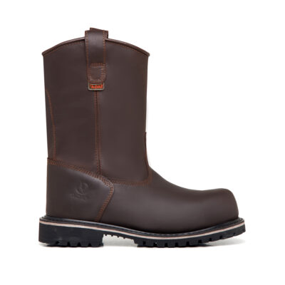 Bota de Seguridad SAGA Pata Alta Goodyear Welt Ref. 3049 Marrón