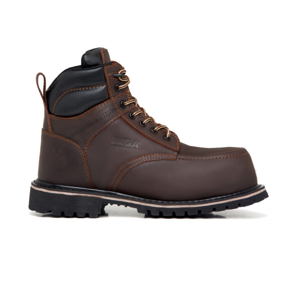 SAGA Goodyear Welt Safety Boot Ref. 6010 Brown