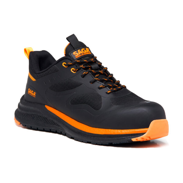 SAGA Safety Footwear Sport Ref. 7002 Orange/Black - Image 2