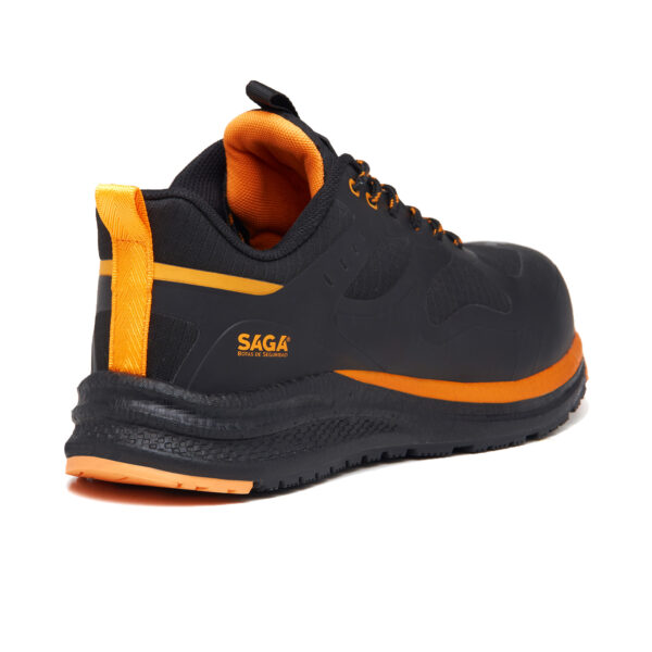 SAGA Safety Footwear Sport Ref. 7002 Orange/Black - Image 3